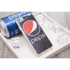 iPhone SE 5 5s - Matte TPU Soft Protective Phone Cover Case - Classic Pepsi